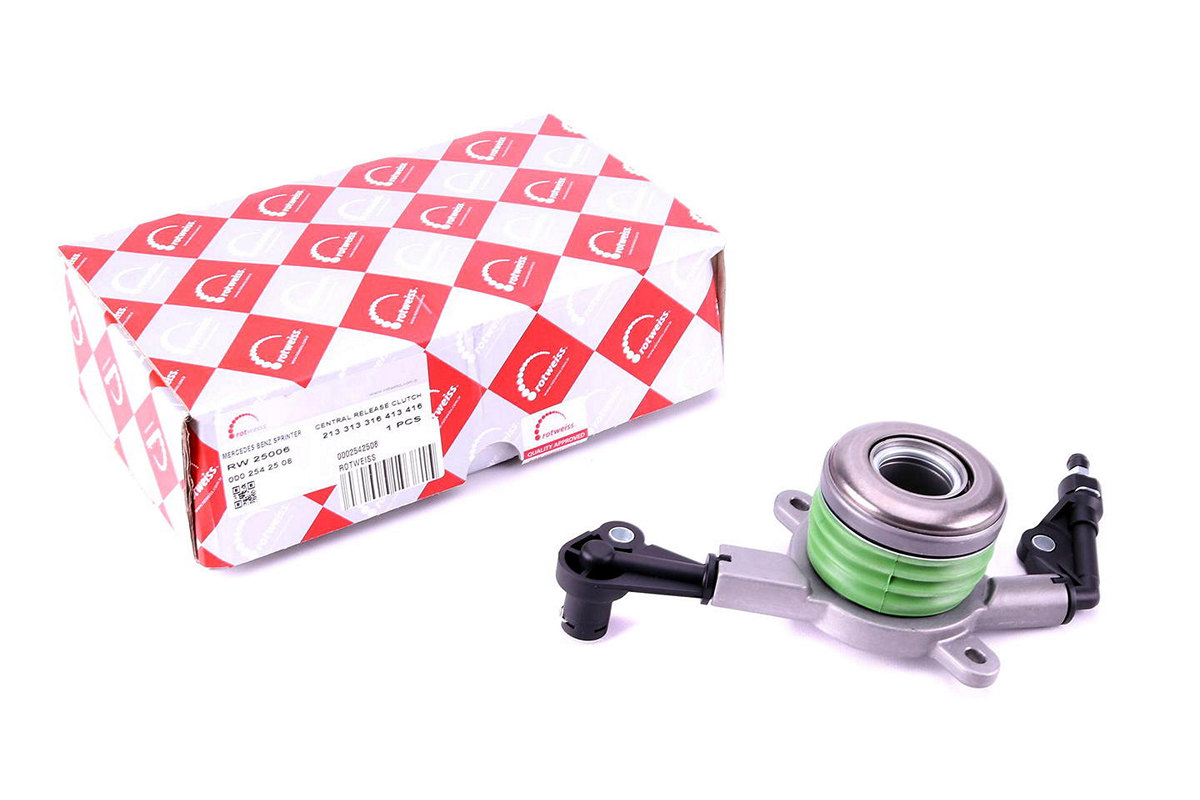 Подшипник выжимной (механическая КПП) VW Crafter 2.0TDI / 2.5TDI 2006- 0002542508 ROTWEISS (Турция) Подшипник выжимной (механическая КПП) VW Crafter 2.0TDI / 2.5TDI 2006- 0002542508 ROTWEISS (Турция)