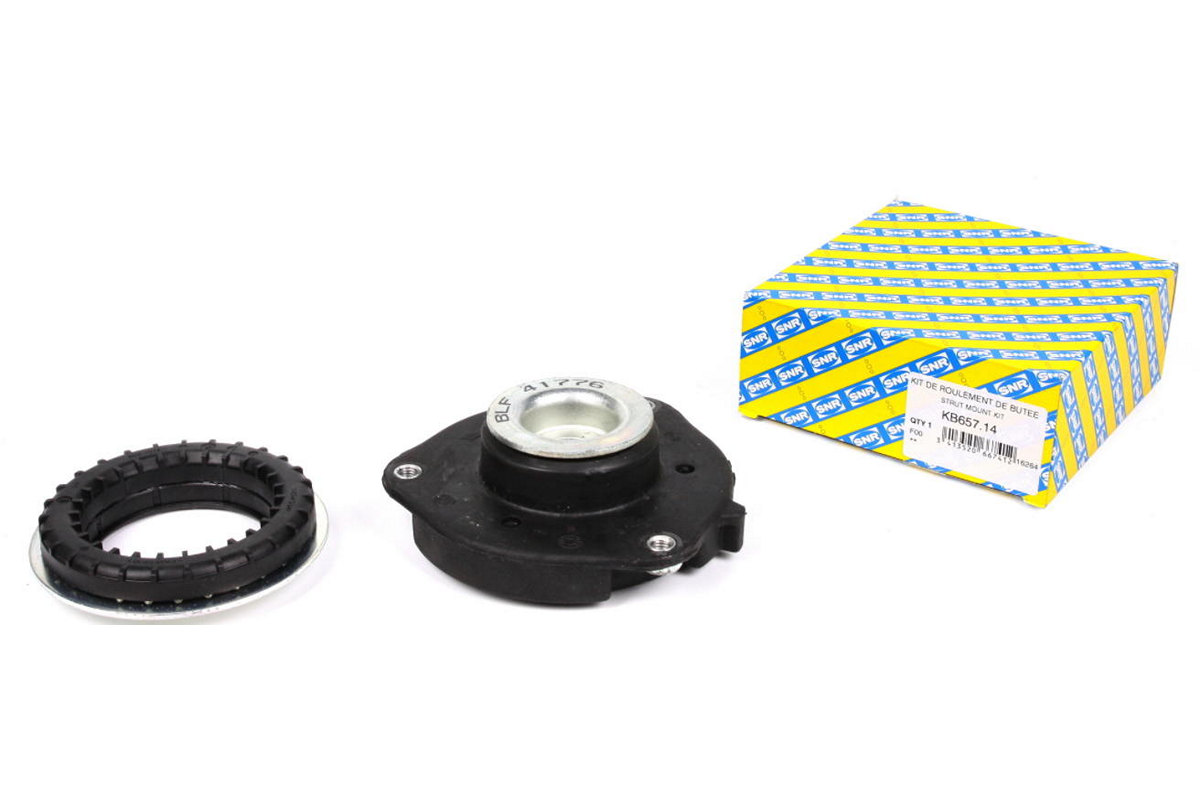 Подушка + подшипник (комплект) переднего амортизатора VW Caddy III 04- KB657.14 SNR (Франция)