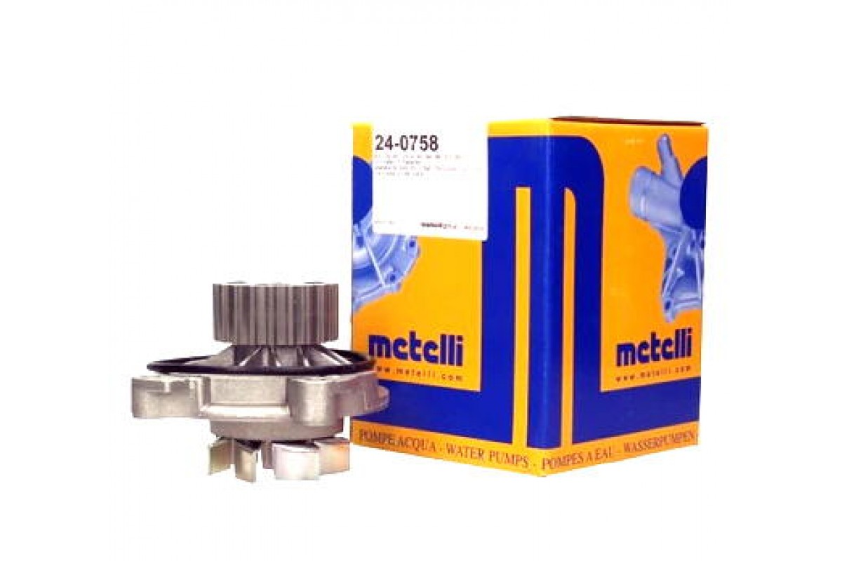 Помпа / водяной насос (20 зубов) VW LT 2.5TDI 96-06 24-0758 METELLI (Италия) Помпа / водяной насос (20 зубов) VW LT 2.5TDI 96-06 24-0758 METELLI (Италия)