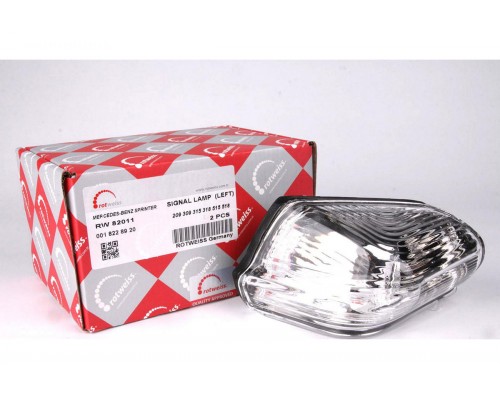 Повторитель поворота на зеркало левый VW Crafter 2006- RW82011 ROTWEISS (Турция)