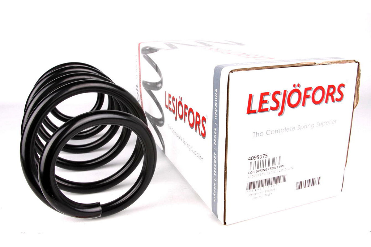 Пружина передняя VW Caddy III 1.6TDI / 1.9TDI / 2.0SDI / 2.0TDI 2004-2015 4095075 LESJOFORS (Швеция) Пружина передняя VW Caddy III 1.6TDI / 1.9TDI / 2.0SDI / 2.0TDI 2004-2015 4095075 LESJOFORS (Швеция)