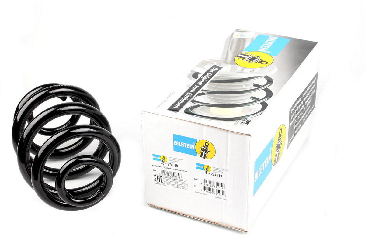 Пружина задняя с тонким витком по краям VW Transporter T5 03- 38-274589 BILSTEIN (Германия) Пружина задняя с тонким витком по краям VW Transporter T5 03- 38-274589 BILSTEIN (Германия)