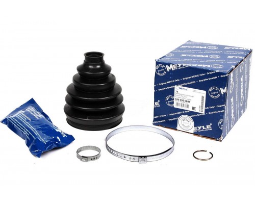 Пыльник шруса наружный (комплект, 28х98х123) VW Caddy III 1.6TDI / 1.9TDI / 2.0TDI 04- 1004950009 MEYLE (Германия)