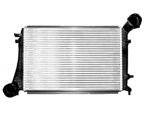 Радиатор интеркулера (двигатель BLS / BSU / BMM) VW Caddy III 1.9TDI / 2.0TDI 103kW 04-10 58004268 VAN WEZEL (Бельгия)