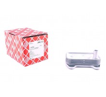 Радиатор масляный / теплообменник (двигатель OM646) MB Vito 639 2.2CDI 03- 37743 FEBI (Германия)