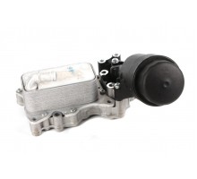 Радиатор масляный / теплообменник (с корпусом, двигатель OM651) MB Vito 639 2.2CDI 2010- 122001 SOLGY (Испания)