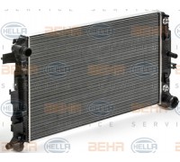 Радиатор охлаждения (АКПП) VW Crafter 2006- 8MK376700-304 HELLA (Германия)