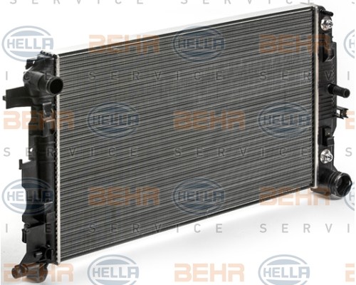 Радиатор охлаждения (АКПП) VW Crafter 2006- 8MK376700-304 HELLA (Германия)
