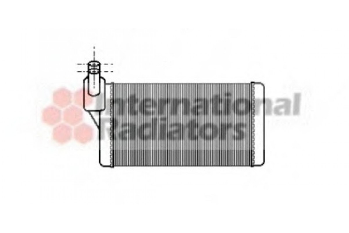 Радиатор печки (без кондиционера, 306х157х42мм) VW Transporter T4 1990-2003 6097 AVA (Нидерланды) Радиатор печки (без кондиционера, 306х157х42мм) VW Transporter T4 1990-2003 6097 AVA (Нидерланды)