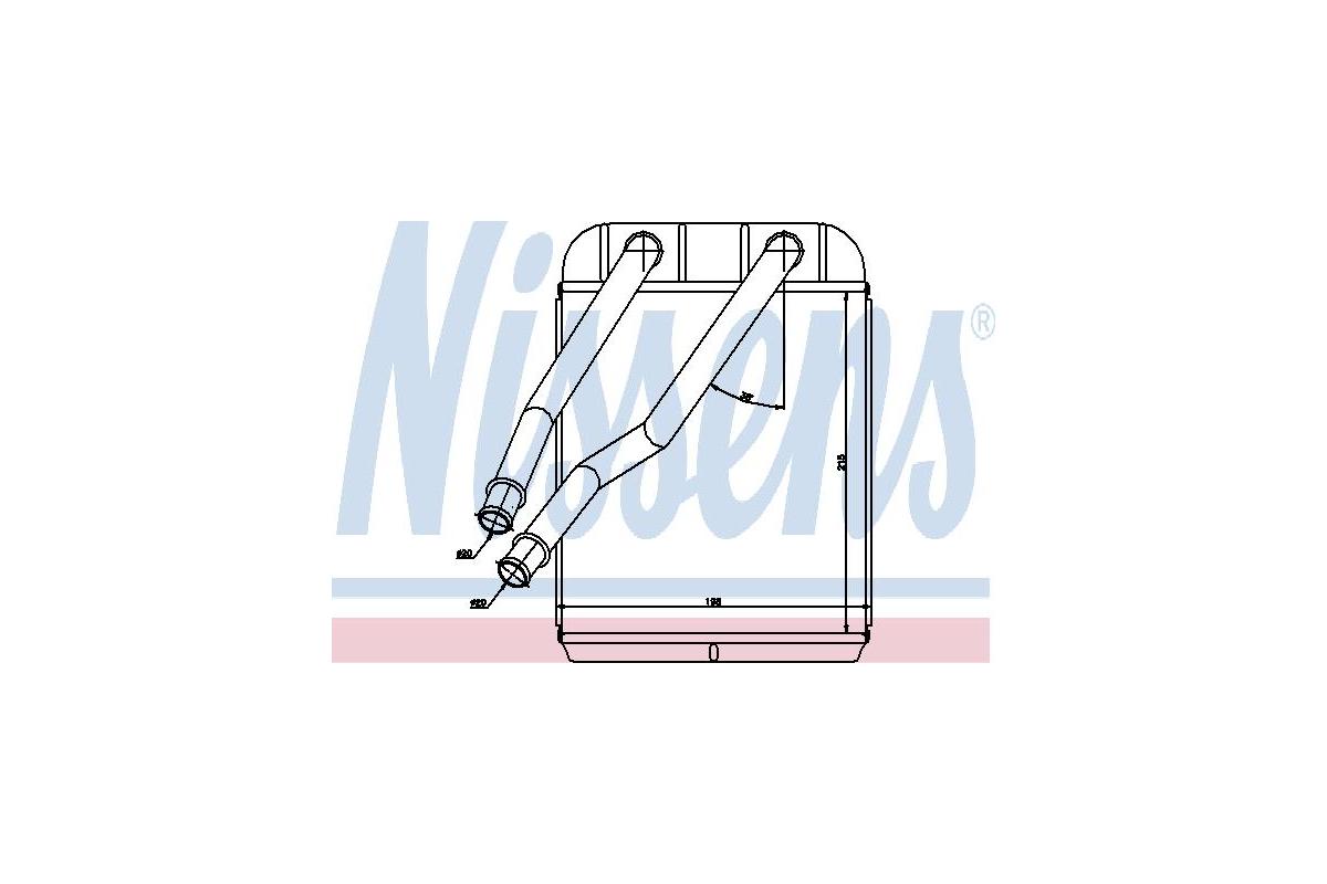 Радиатор печки VW Transporter T5 2.0 / 3.2 / 1.9TDI / 2.5TDI 2003-2015 73975 NISSENS (Дания) Радиатор печки VW Transporter T5 2.0 / 3.2 / 1.9TDI / 2.5TDI 2003-2015 73975 NISSENS (Дания)