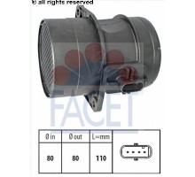 Расходомер воздуха VW Transporter T5 2.0TDI / 2.0BiTDI 2003-2009 10.1446 FACET (Италия)