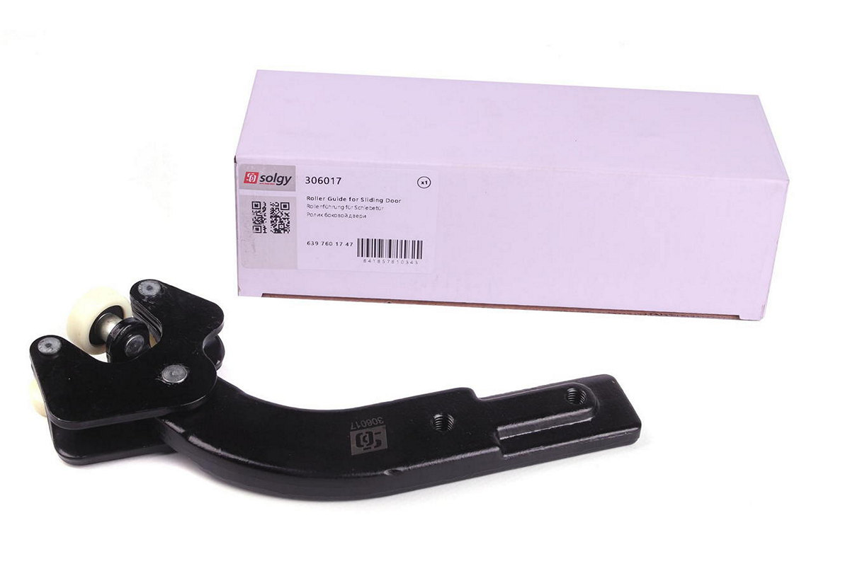Ролик боковой двери нижний (с кронштейном) MB Vito 639 2003- 306017 SOLGY (Испания) Ролик боковой двери нижний (с кронштейном) MB Vito 639 2003- 306017 SOLGY (Испания)