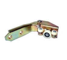 Ролик боковой двери средний (с кронштейном) VW Transporter T4 90-03 100108310 Automega (Германия)