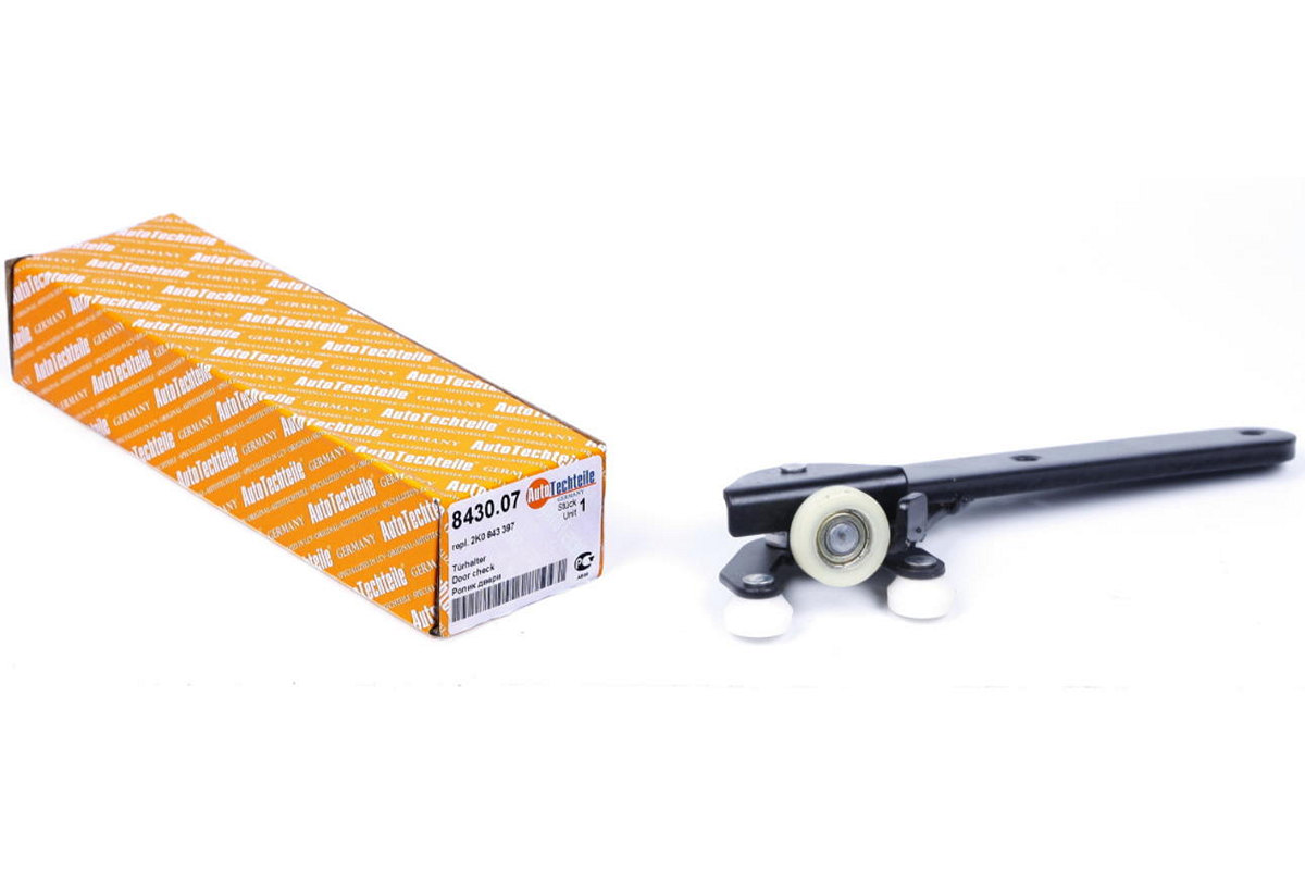 Ролик левой боковой двери нижний (с кронштейном) VW Caddy III 04- 8430.07 AUTOTECHTEILE (Германия) Ролик левой боковой двери нижний (с кронштейном) VW Caddy III 04- 8430.07 AUTOTECHTEILE (Германия)