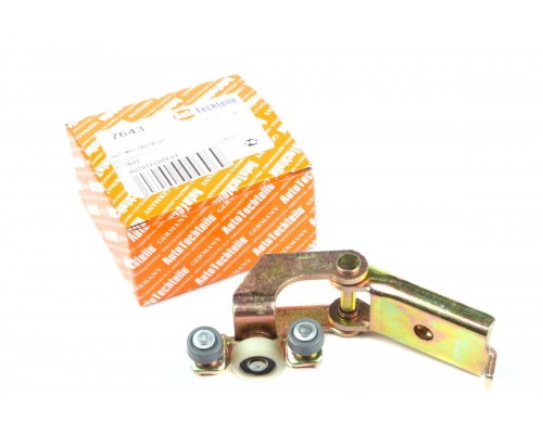 Ролик левой боковой двери средний (с кронштейном) VW LT 1996-2006 7643 AUTOTECHTEILE (Германия)