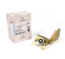 Ролик левой боковой двери верхний (с кронштейном) VW LT 1996-2006 02.53.136 TRUCKTEC (Германия)