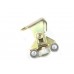Ролик левой боковой двери верхний (с кронштейном) VW LT 1996-2006 7642 AUTOTECHTEILE (Германия)