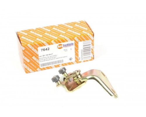 Ролик левой боковой двери верхний (с кронштейном) VW LT 1996-2006 7642 AUTOTECHTEILE (Германия)