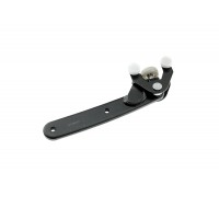 Ролик правой боковой двери нижний (с кронштейном) VW Caddy III 2004-2015 55251 AIC (Германия)