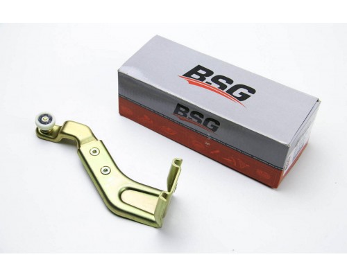 Ролик правой боковой двери нижний (с кронштейном) VW LT 1996-2006 60-975-003 BSG (Турция)