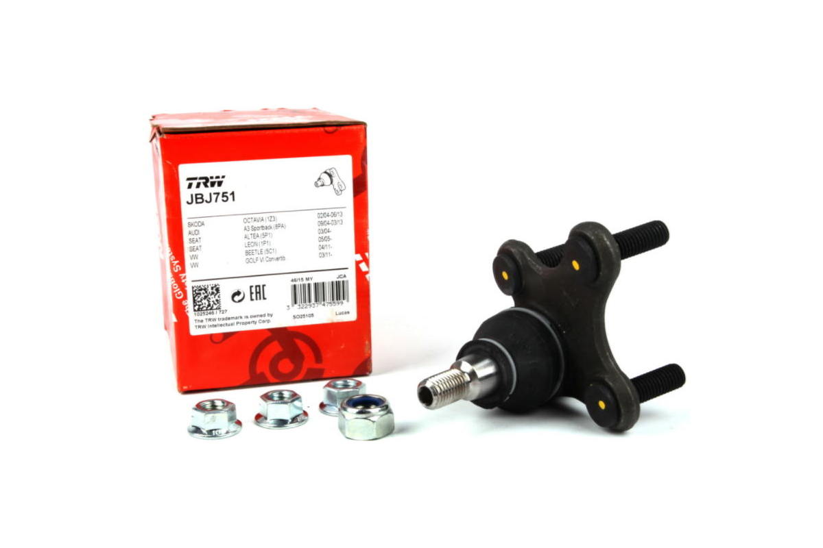 Шаровая опора левая VW Caddy III 04- JBJ751 TRW (Германия) Шаровая опора левая VW Caddy III 04- JBJ751 TRW (Германия)