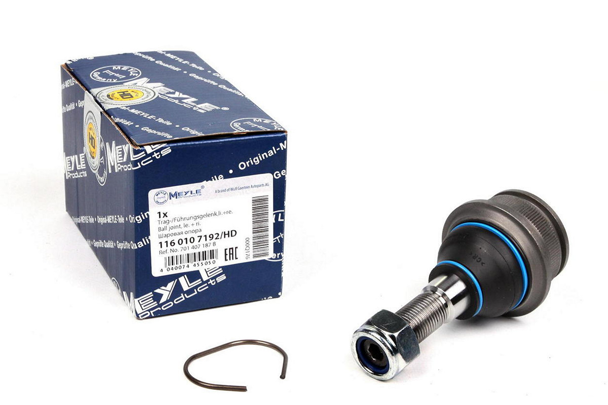 Шаровая опора (усиленная) верхняя VW Transporter T4 90-03 1160107192/HD MEYLE (Германия) Шаровая опора (усиленная) верхняя VW Transporter T4 90-03 1160107192/HD MEYLE (Германия)