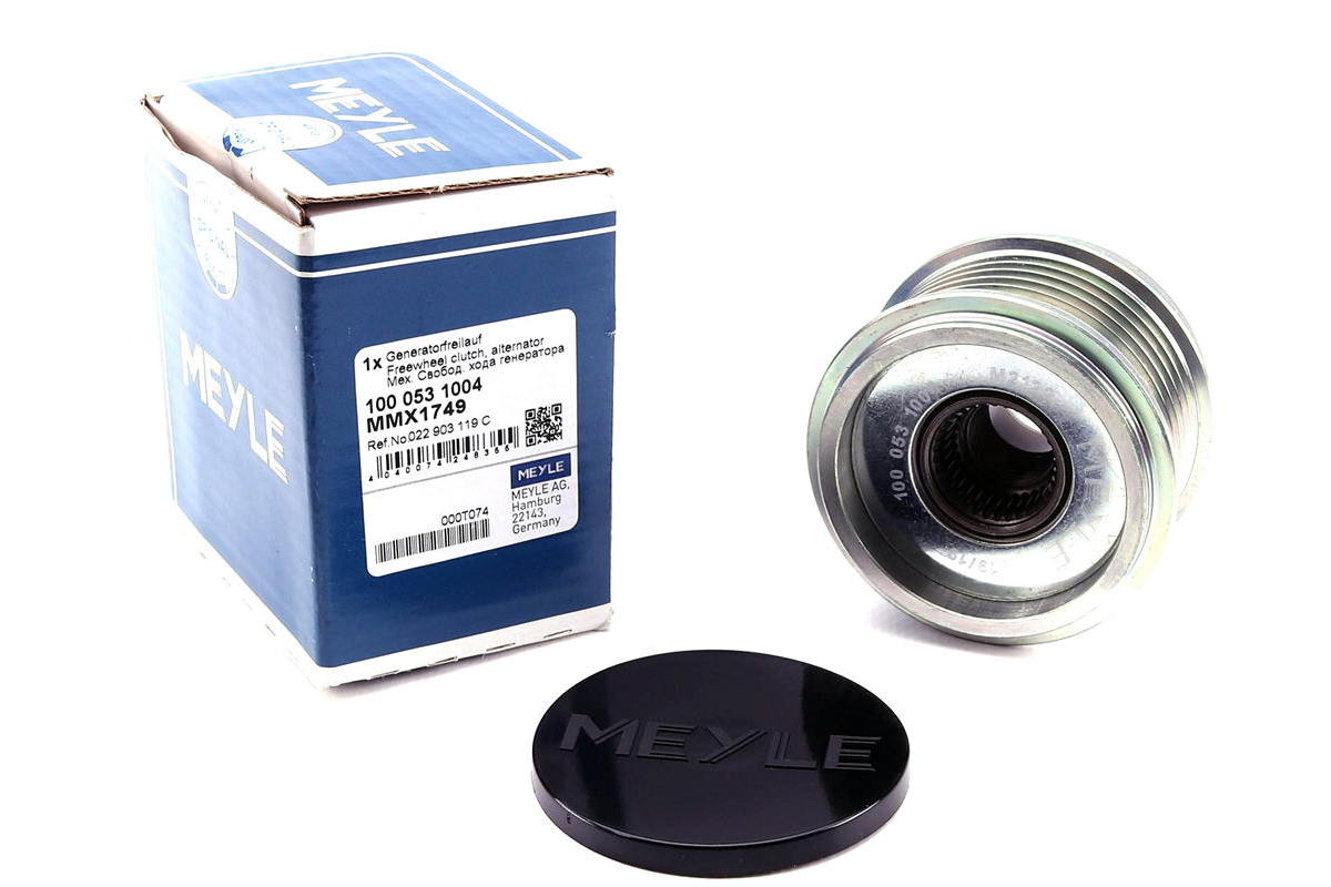 Шкив генератора VW Crafter 06- 1000531004 MEYLE (Германия) Шкив генератора VW Crafter 06- 1000531004 MEYLE (Германия)