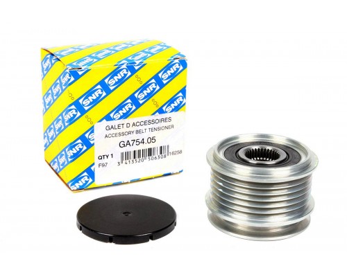 Шкив генератора VW Crafter 06- GA754.05 SNR (Франция)