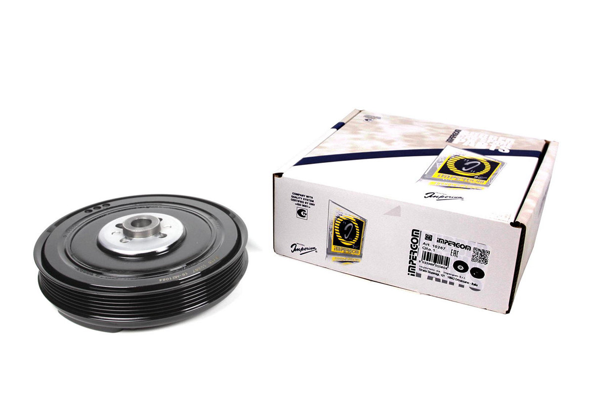 Шкив коленвала VW LT 2.5TDI / 2.5SDI 1996-2006 10267 IMPERGOM (Италия) Шкив коленвала VW LT 2.5TDI / 2.5SDI 1996-2006 10267 IMPERGOM (Италия)