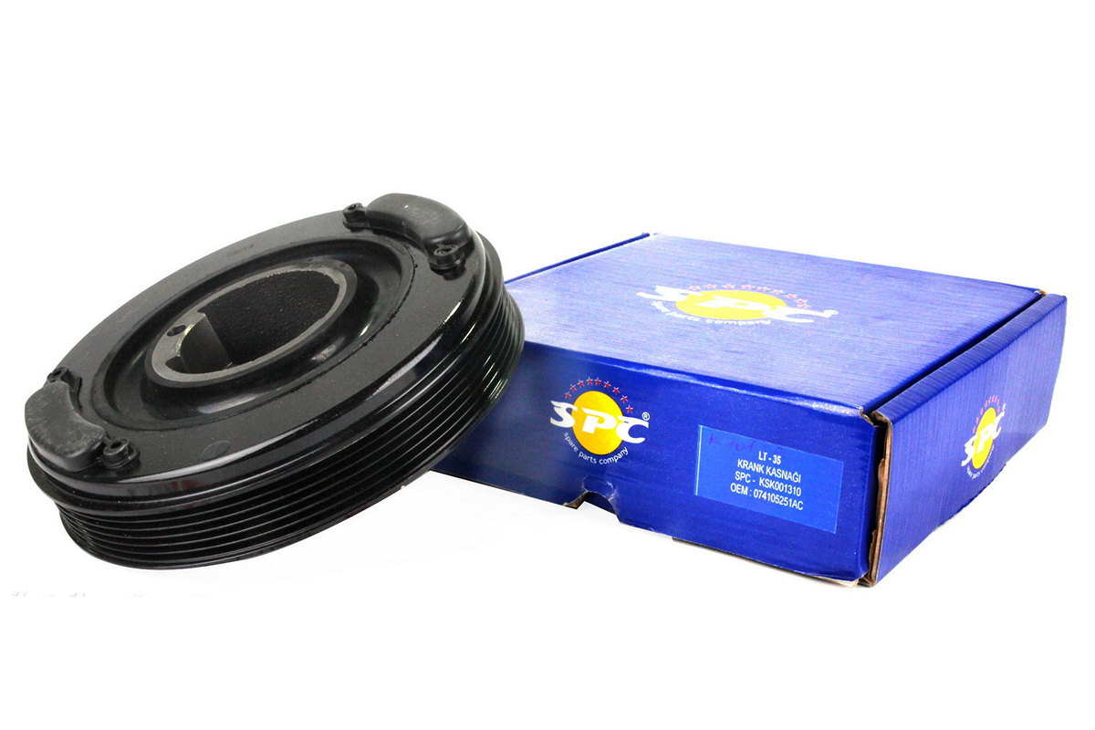Шкив коленвала VW Transporter T4 2.4D / 2.5 / 2.5TDI 90-03 KSK001310 SPC (Турция) Шкив коленвала VW Transporter T4 2.4D / 2.5 / 2.5TDI 90-03 KSK001310 SPC (Турция)
