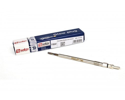 Свеча накаливания (двигатель OM642, 7V) MB Vito 639 3.0CDI 2006- 116041 SOLGY (Испания)