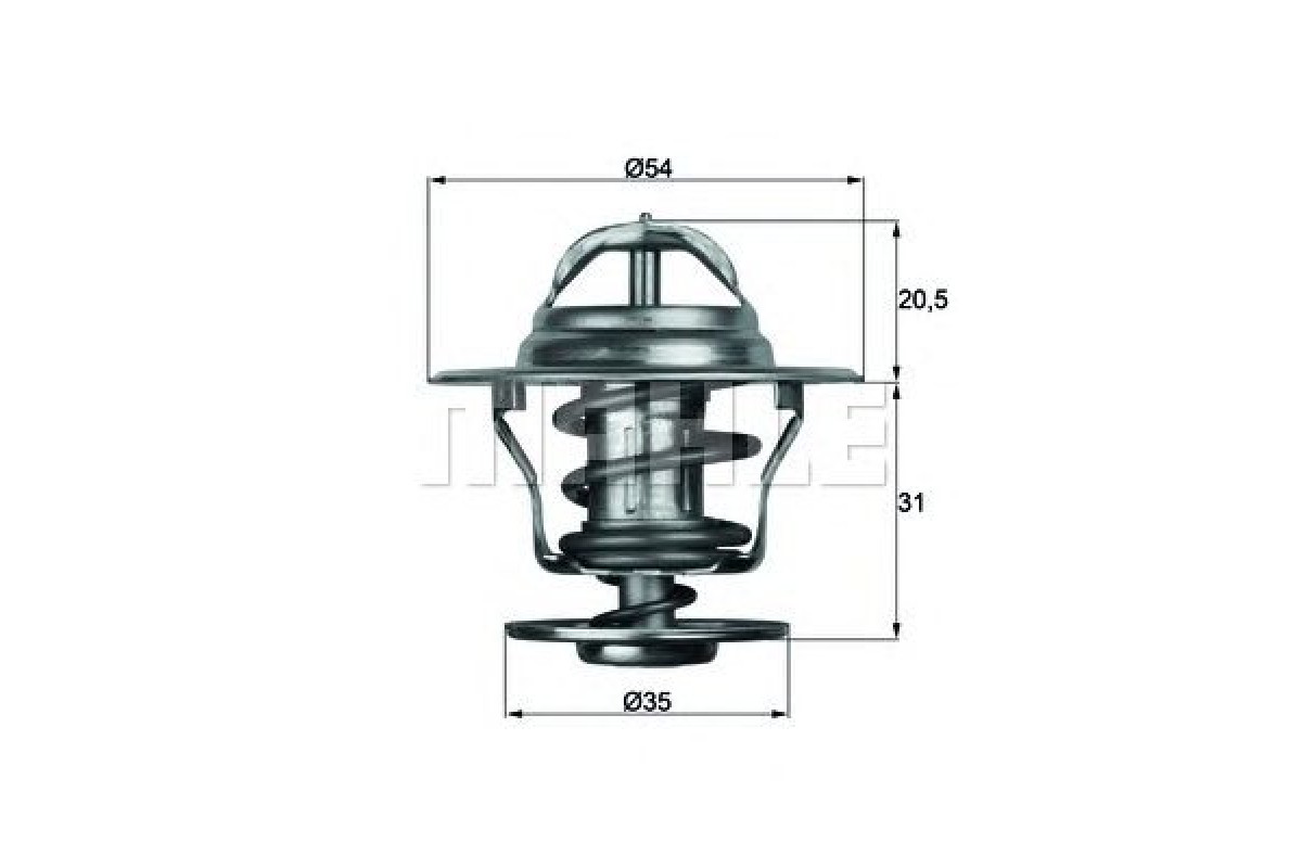 Термостат VW Transporter T5 1.9TDI 2003-2009 TX1387D MAHLE (Австрия) Термостат VW Transporter T5 1.9TDI 2003-2009 TX1387D MAHLE (Австрия)