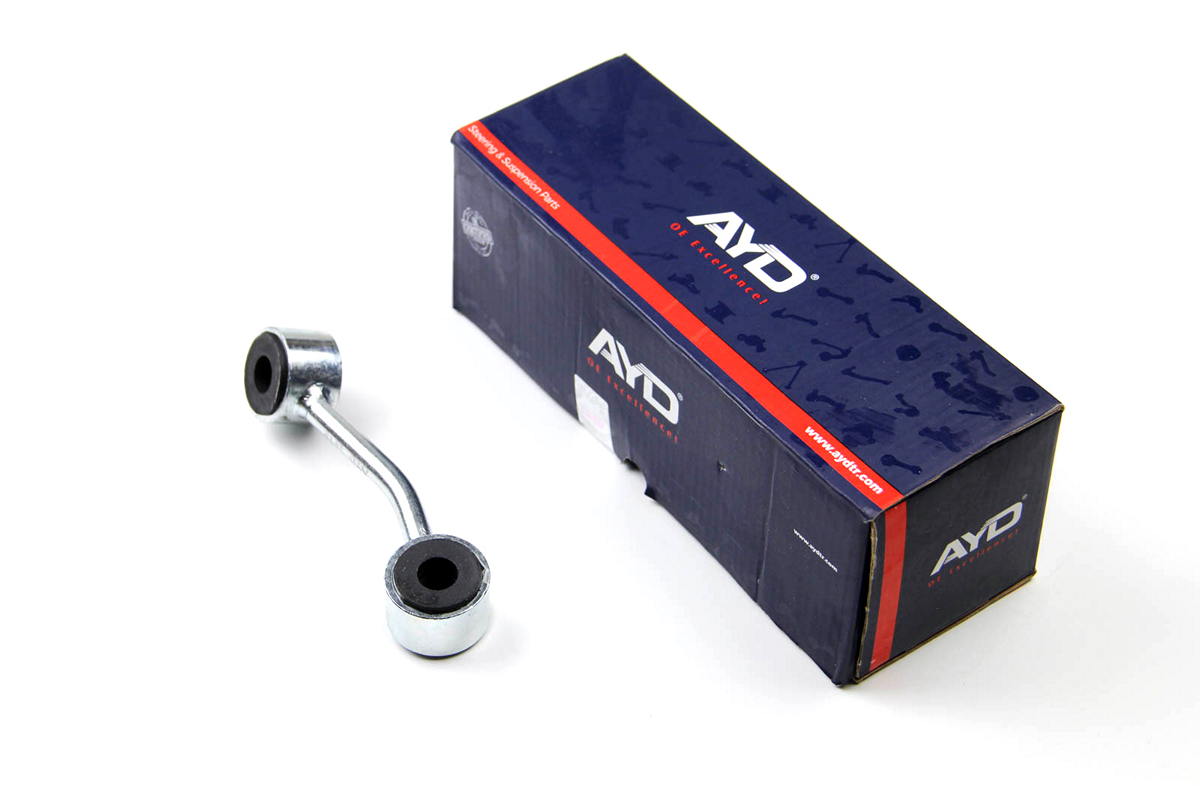 Тяга стабилизатора переднего левая VW LT 28-46 1996-2006 96-01021 AYD (Турция) Тяга стабилизатора переднего левая VW LT 28-46 1996-2006 96-01021 AYD (Турция)
