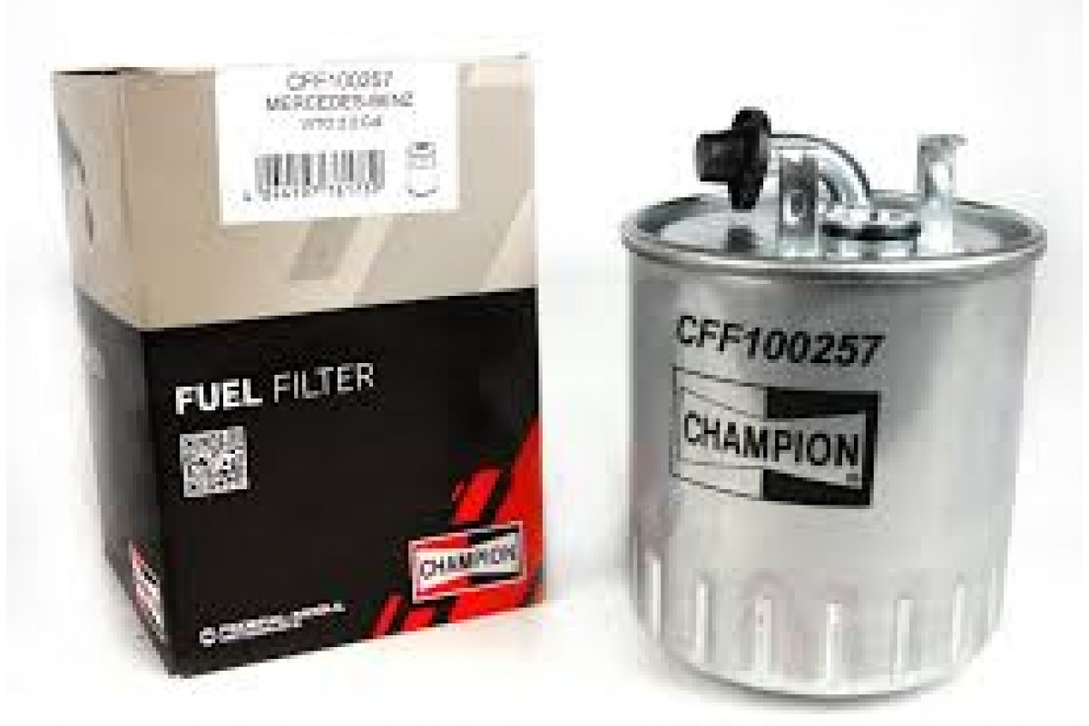 Топливный фильтр (без датчика, одна трубка) MB Vito 638 2.2CDI CFF100257 CHAMPION (США) Топливный фильтр (без датчика, одна трубка) MB Vito 638 2.2CDI CFF100257 CHAMPION (США)