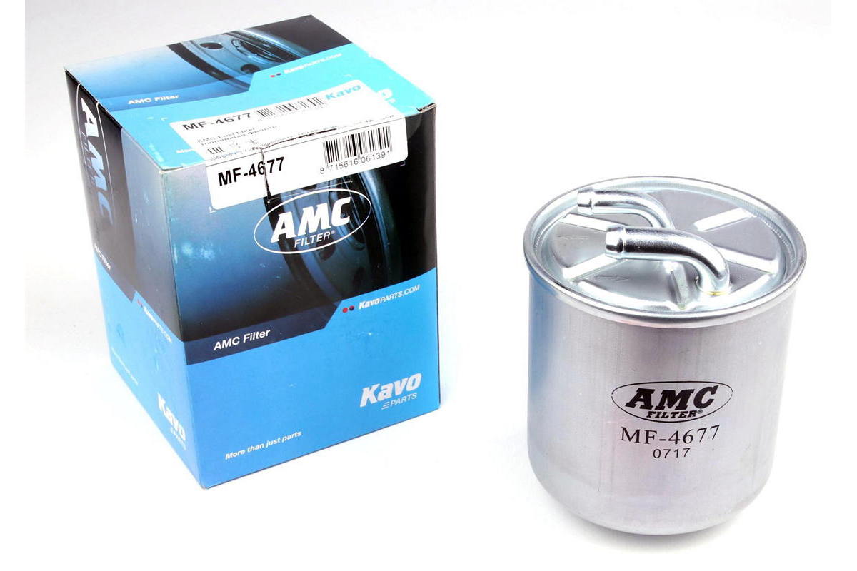 Топливный фильтр MB Vito 639 2.2CDI (без датчика, двигатель OM646) 2003- MF-4677 AMC FILTER (Япония) Топливный фильтр MB Vito 639 2.2CDI (без датчика, двигатель OM646) 2003- MF-4677 AMC FILTER (Япония)