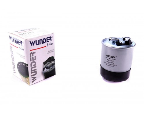 Топливный фильтр MB Vito 639 2.2CDI (под датчик, двигатель OM646) 2003- WB-715 WUNDER (Турция)