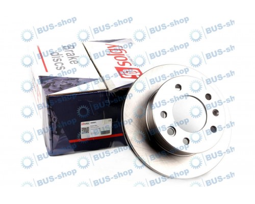 Тормозной диск передний (276х22мм) MB Sprinter 208-416 1995-2006 208001 SOLGY (Испания)