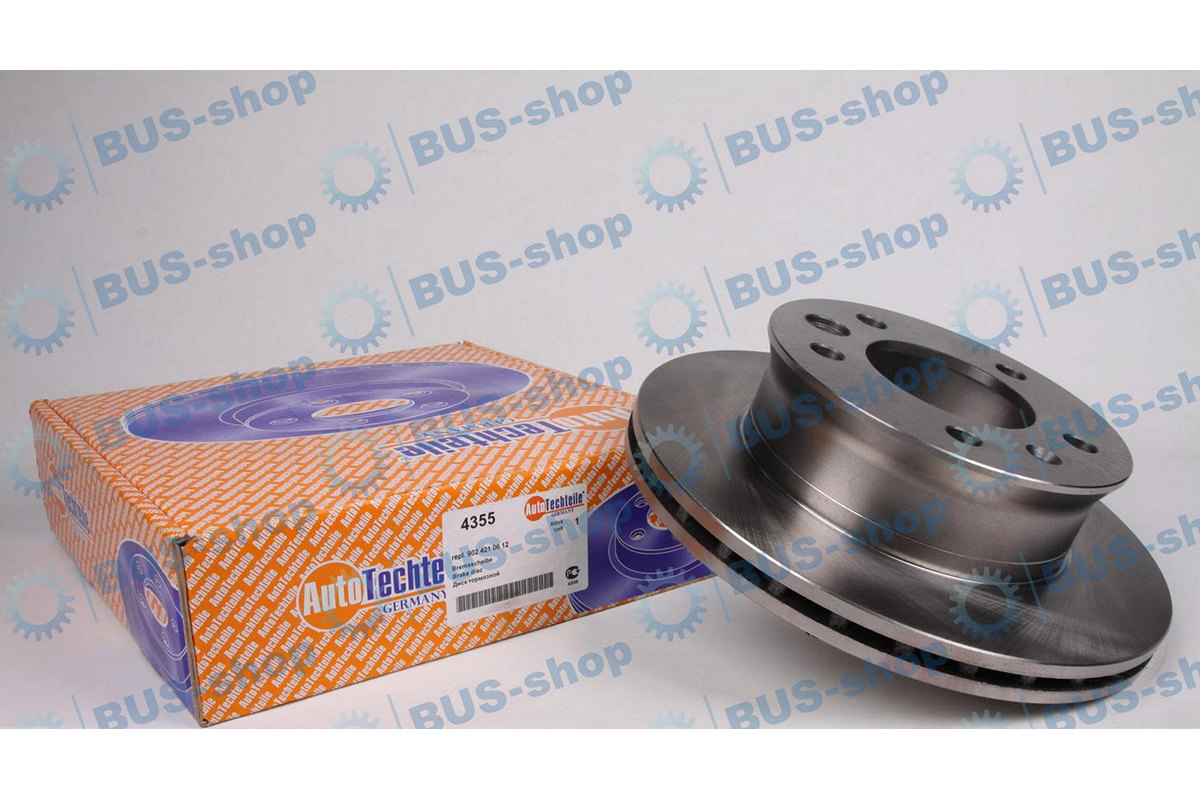 Тормозной диск передний (276х22мм) MB Sprinter 208-416 1995-2006 4355 AUTOTECHTEILE (Германия)