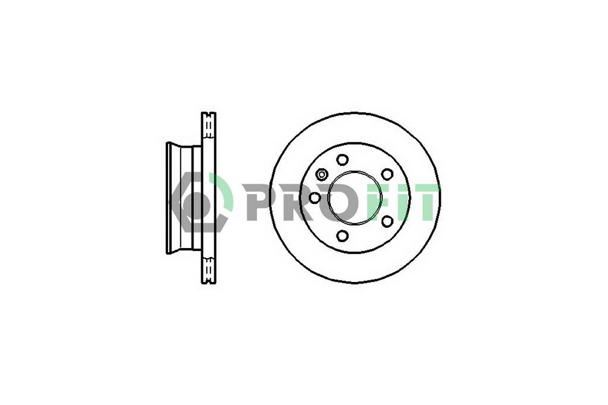 Тормозной диск передний (276х22мм) VW LT 28-46 1996-2006 5010-1013 PROFIT (Чехия) Тормозной диск передний (276х22мм) VW LT 28-46 1996-2006 5010-1013 PROFIT (Чехия)