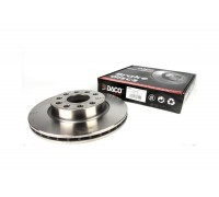 Тормозной диск передний (280х22mm) VW Caddy III 04- 604787 DACO (Польша)