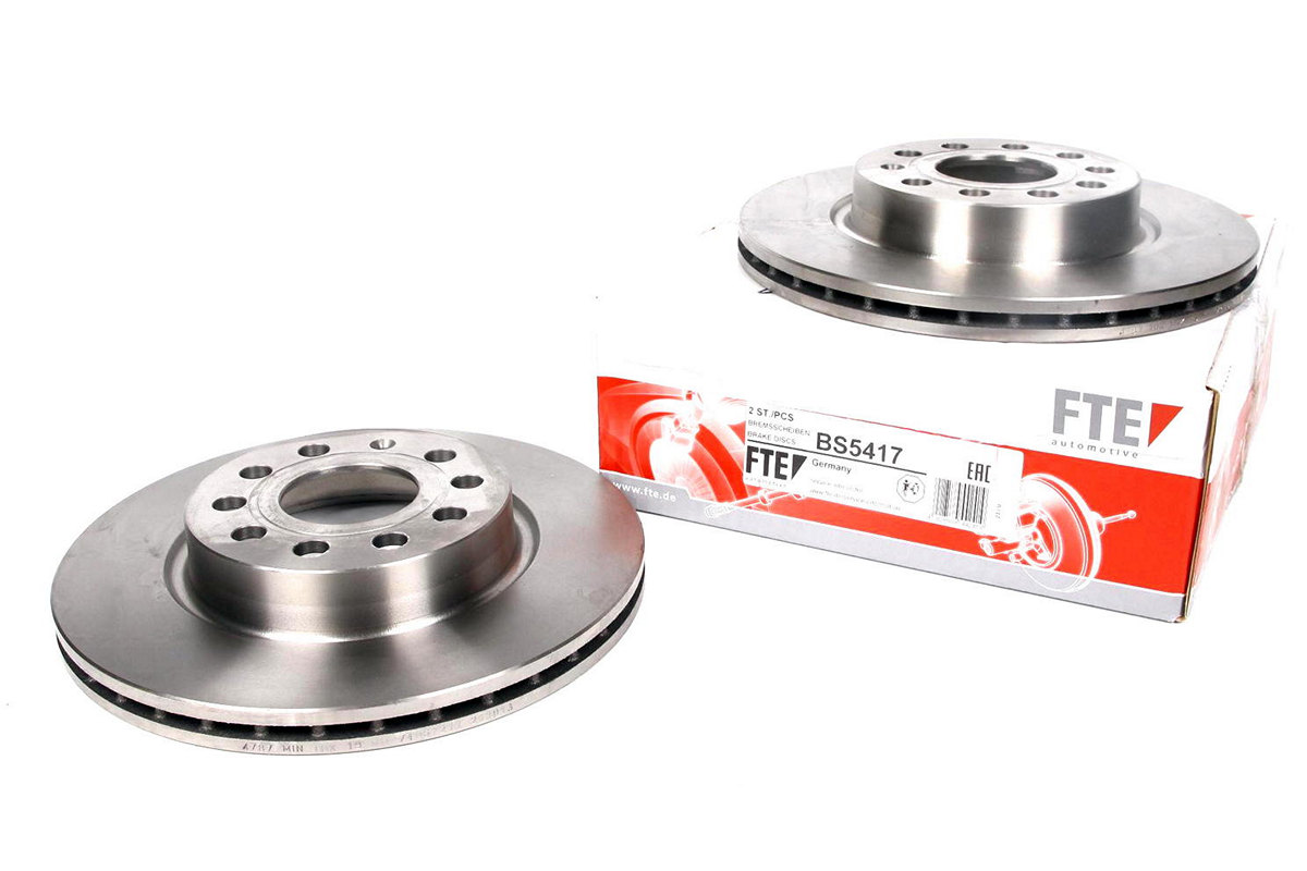 Тормозной диск передний (280х22mm) VW Caddy III 04- BS5417 FTE (Германия)