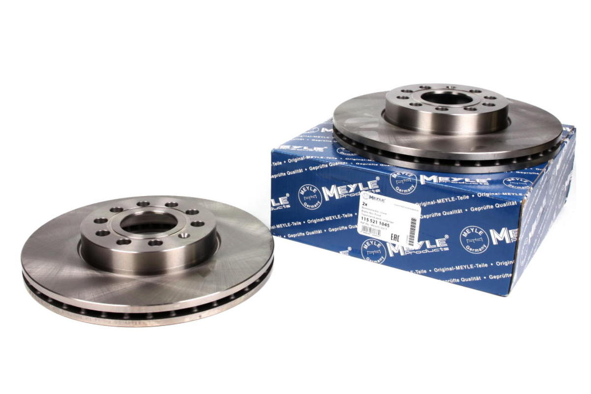 Тормозной диск передний (288х25mm) VW Caddy III 04- 1155211045 MEYLE (Германия) Тормозной диск передний (288х25mm) VW Caddy III 04- 1155211045 MEYLE (Германия)