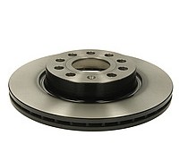 Тормозной диск передний (288х25mm) VW Caddy III 04- DF4295 TRW (Германия)