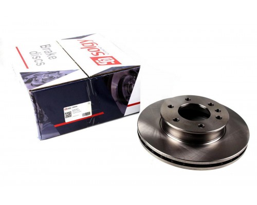 Тормозной диск передний (299.6х28мм) VW Crafter 2006- 208004 SOLGY (Испания)