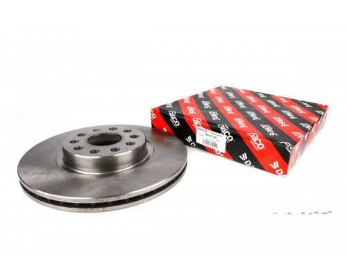 Тормозной диск передний (312х25mm) VW Caddy III 04- 604784 DACO (Польша)