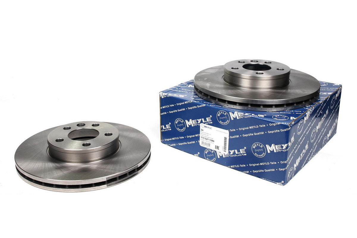 Тормозной диск передний (R16, 300x26mm) VW Transporter T4 90-03 1155211086 MEYLE (Германия)