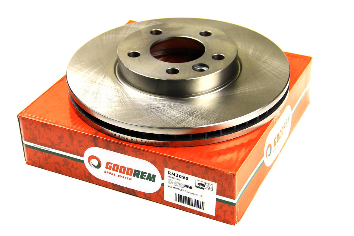 Тормозной диск передний (R16, 308x29.5mm) VW Transporter T5 03- RM3096 GOODREM (Венгрия) Тормозной диск передний (R16, 308x29.5mm) VW Transporter T5 03- RM3096 GOODREM (Венгрия)