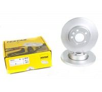 Тормозной диск передний сплошной (R15, 282x18mm) VW Transporter T4 90-03 92083703 TEXTAR (Германия)