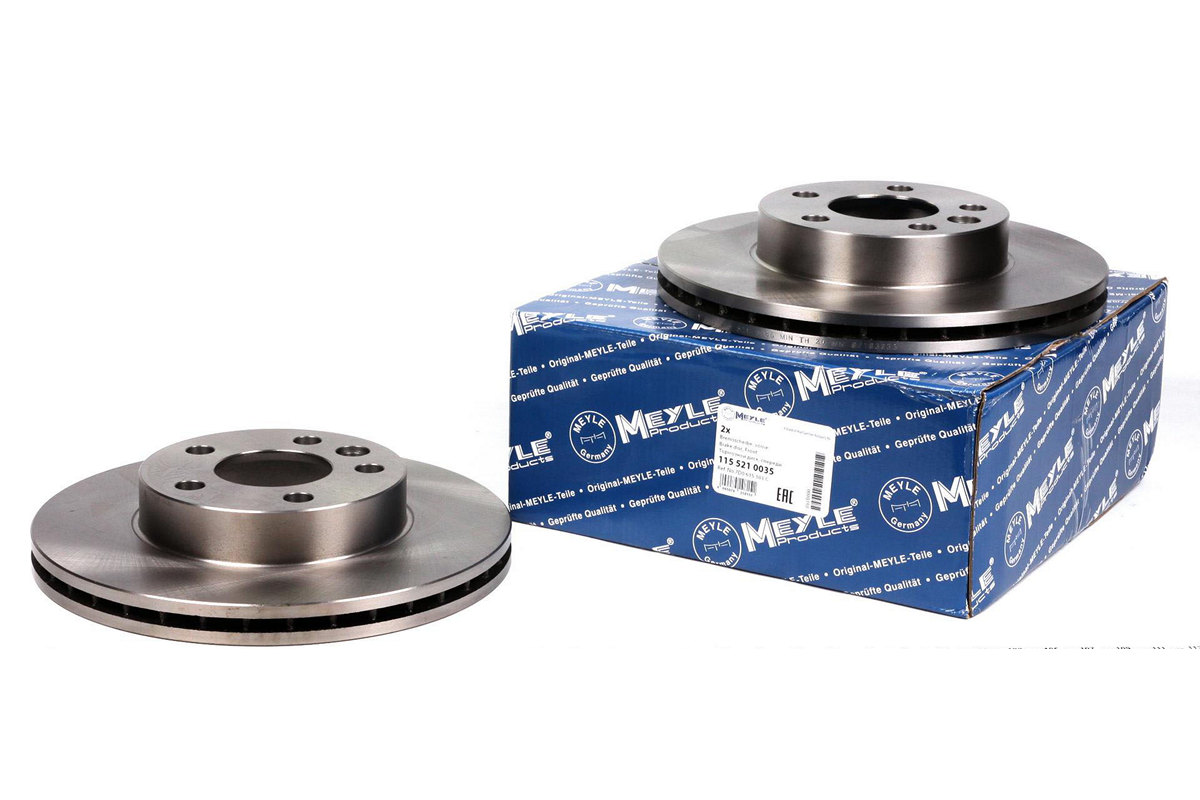 Тормозной диск передний вентилируемый (R15, 280x24mm) VW Transporter T4 90-03 1155210035 MEYLE (Германия) Тормозной диск передний вентилируемый (R15, 280x24mm) VW Transporter T4 90-03 1155210035 MEYLE (Германия)