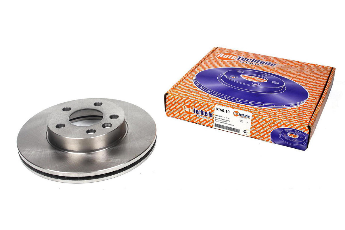 Тормозной диск передний вентилируемый (R15, 280x24mm) VW Transporter T4 90-03 3615010 AUTOTECHTEILE (Германия) Тормозной диск передний вентилируемый (R15, 280x24mm) VW Transporter T4 90-03 3615010 AUTOTECHTEILE (Германия)